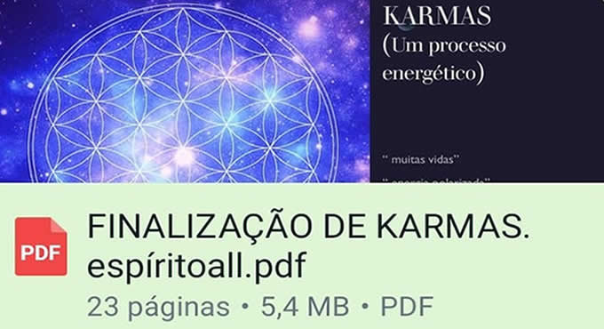 COMO FINALIZAR UM KARMA